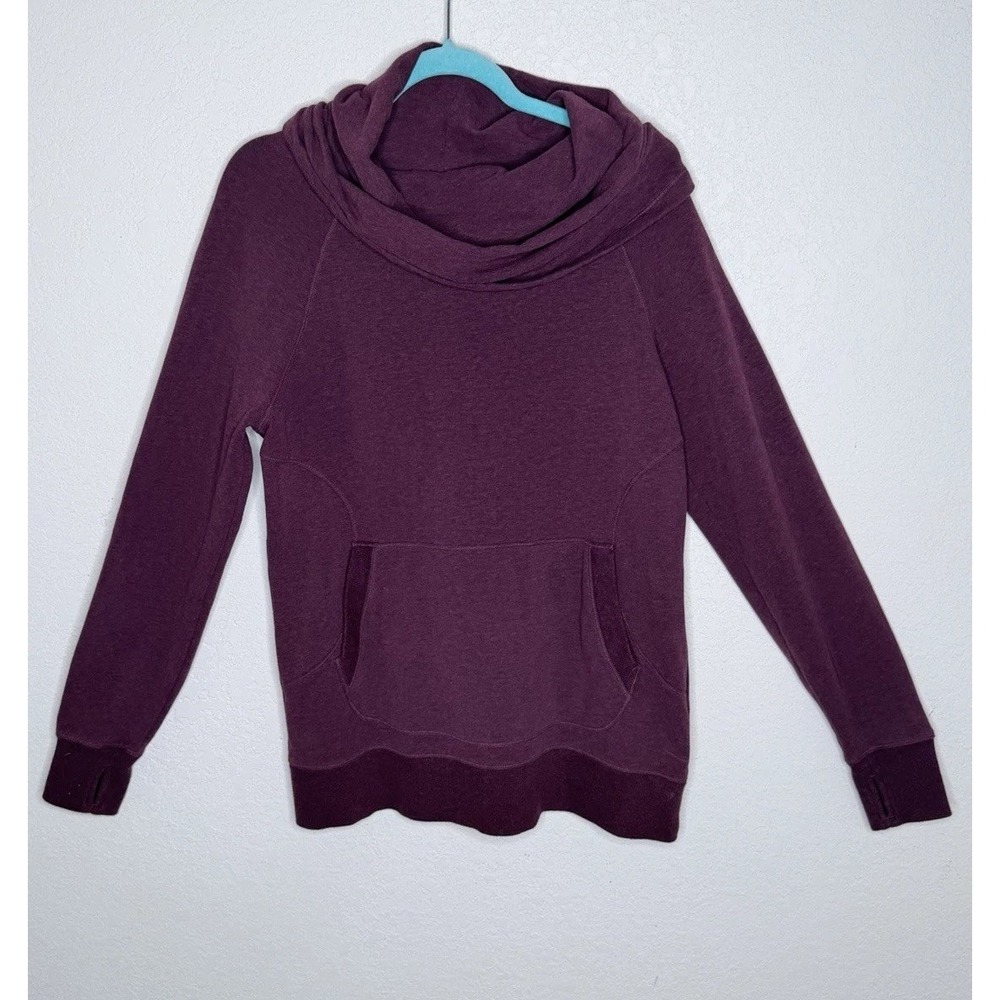 L.L. Bean Sweatshirt Womens L Burgundy Pullover Athleisure Outdoors